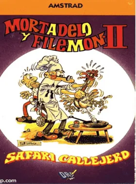 Mortadelo y Filemon II - Safari Callejero (1990)(Dro Soft)(es) box cover front